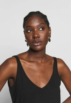 Zign V NECK CAMI - Top - Black -Zign 5409a90fa8e44405888d60240ae99295