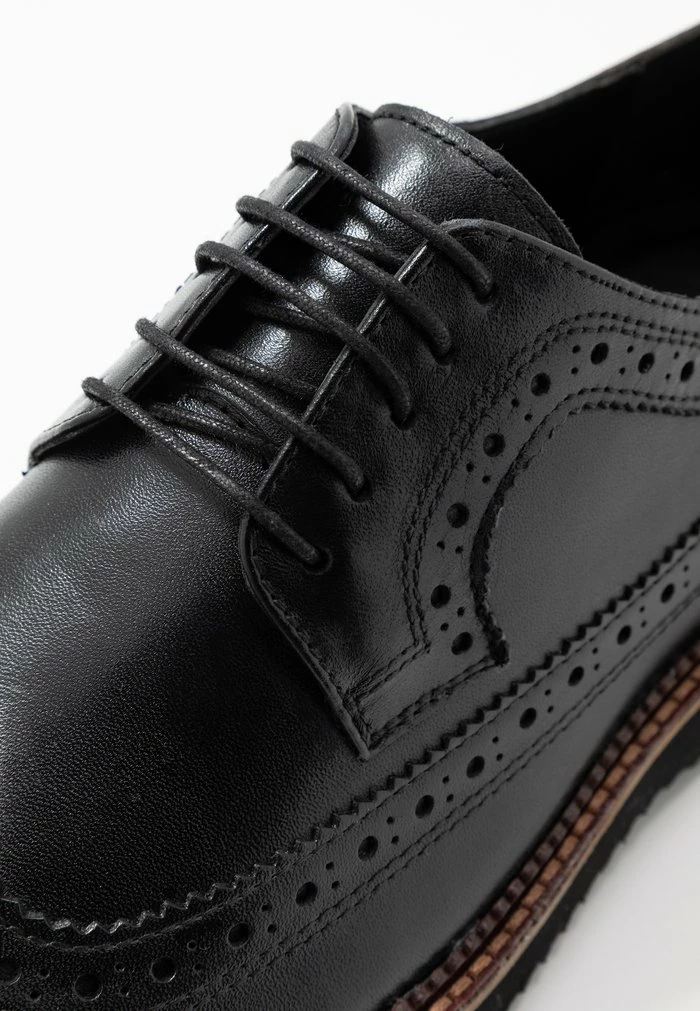 Zign LEATHER - Lace-ups - Black 10 Zign LEATHER - Lace-ups - Black - Image 8