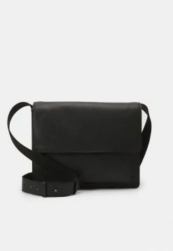Zign LEATHER - Across Body Bag - Black