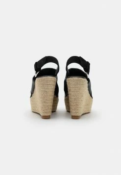 Zign LEATHER - Espadrilles - Black -Zign 55410ddf64544208a8f2c575b9dd1203