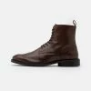 Zign Lace-up Ankle Boots - Brown -Zign 55893e4de46a4e7286845acdee956d7c