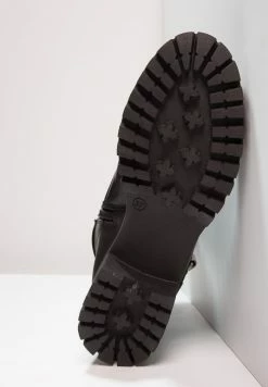 Zign Cowboy/biker Ankle Boot - Black -Zign 560c2893802e41758df5ec7c8dbc987a