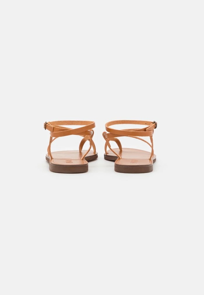 Zign T-bar Sandals - Cognac 6 Zign T-bar Sandals - Cognac - Image 4