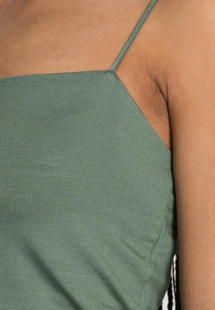 Zign MERCERIZED STRAP - Top - Light Green 7 Zign MERCERIZED STRAP - Top - Light Green - Image 5