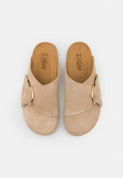 Zign Mules - Beige -Zign 5a67ed16cd9d445f8d1e757cd616ed5e