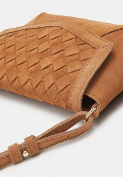 Zign LEATHER - Across Body Bag - Brown -Zign 5b5fe8469ec5414491826affbf10328c