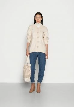 Zign ALPACA WOOL BLEND CARDIGAN - Cardigan - Beige -Zign 5b8902c120e247349e8fa306d65847e5