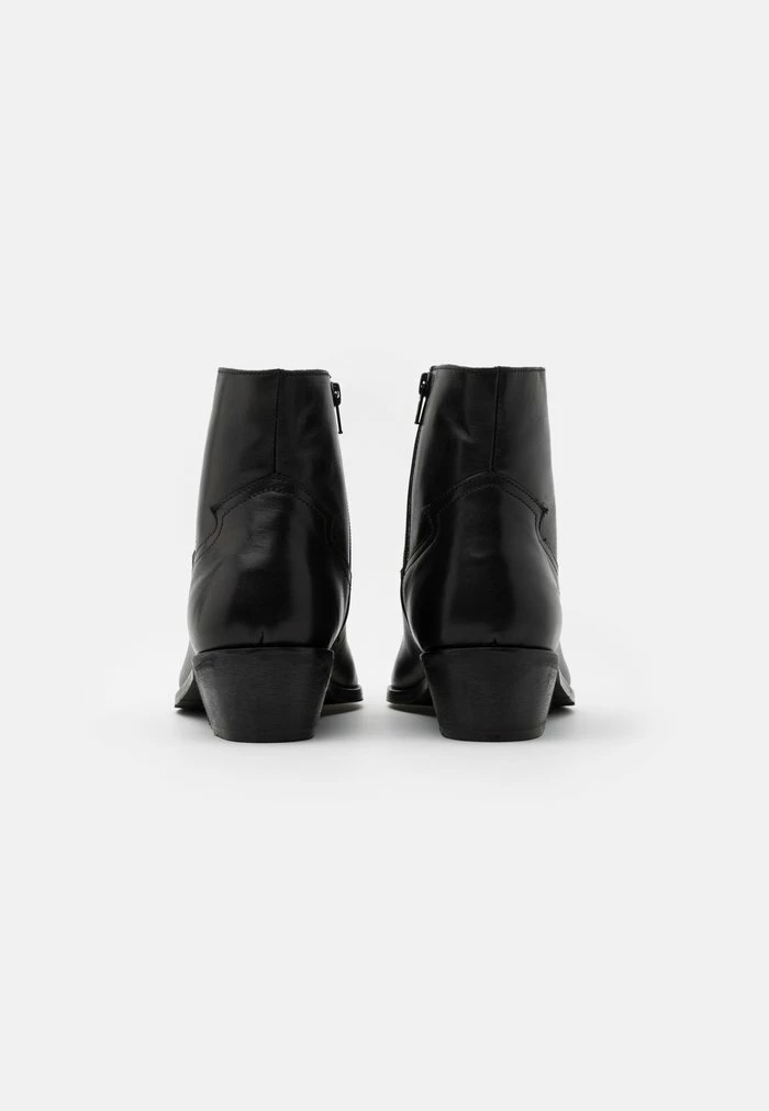 Zign UNISEX - Cowboy/biker Ankle Boot - Black 5 Zign UNISEX - Cowboy/biker Ankle Boot - Black - Image 3