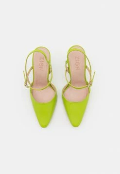 Zign LEATHER - High Heels - Green 13 Zign LEATHER - High Heels - Green -Zign 5c25adac92154aceb5c7978694bacd00