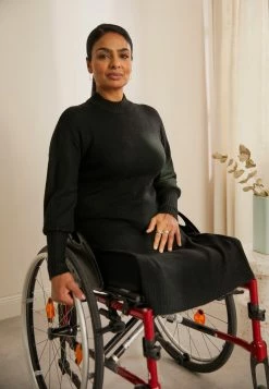 Zign Jumper Dress - Black