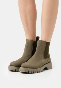 Zign LEATHER - Classic Ankle Boots - Khaki