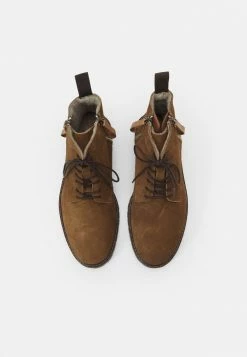 Zign UNISEX - Lace-up Ankle Boots - Brown -Zign 5f8c7e65c9c94269ad52b6b93f6fc721