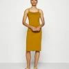 Zign Jersey Dress - Brown -Zign 5fc4a29803a94cbda4b89e4a5bb41997