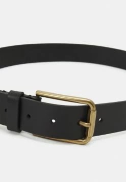 Zign LEATHER UNISEX - Belt - Black -Zign 613765cf22224b6abd89e83551692c92