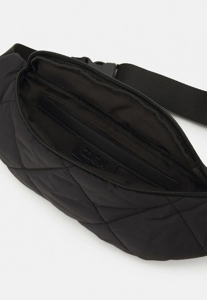 Zign UNISEX - Bum Bag - Black 5 Zign UNISEX - Bum Bag - Black - Image 3