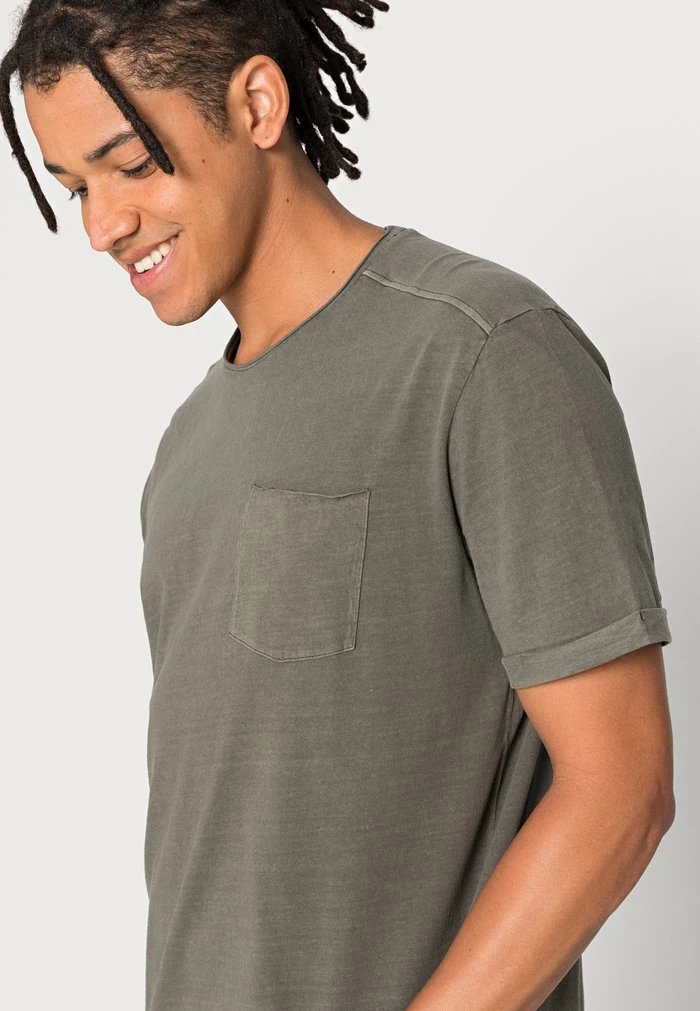 Zign RAW EDGE TEE RELAXED - Basic T-shirt - 603 7 Zign RAW EDGE TEE RELAXED - Basic T-shirt - 603 - Image 5