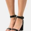 Zign LEATHER - High Heeled Sandals - Black