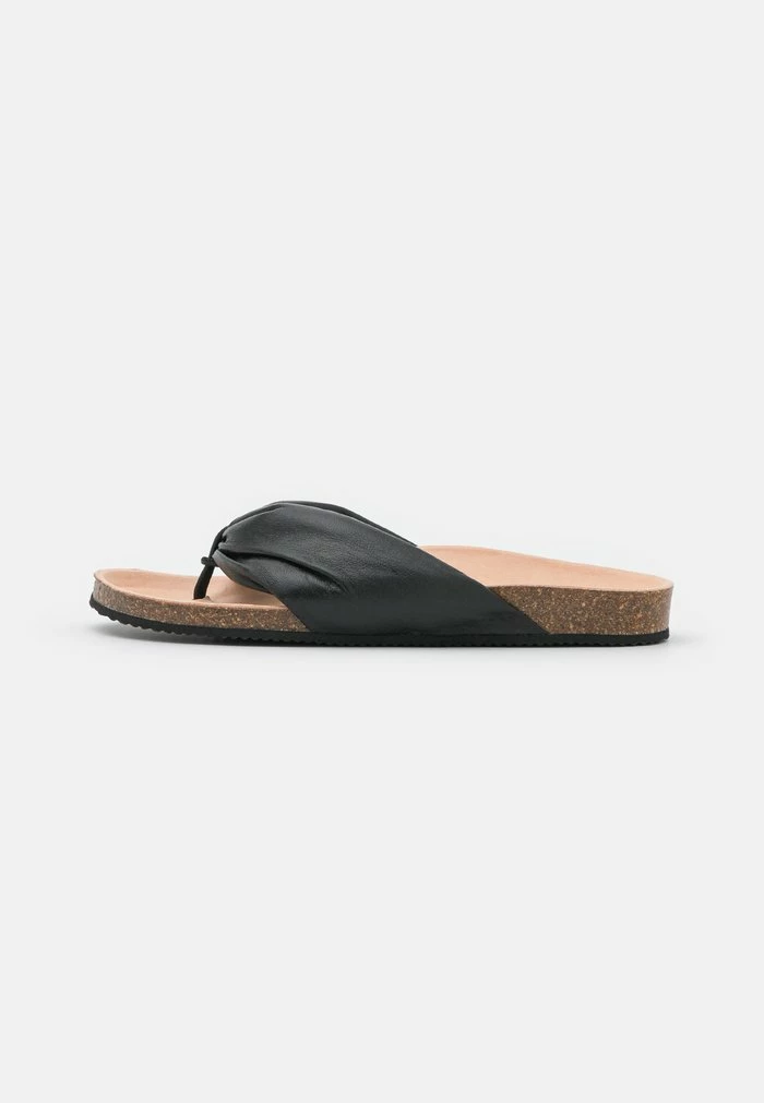 Zign T-bar Sandals - Black 4 Zign T-bar Sandals - Black - Image 2