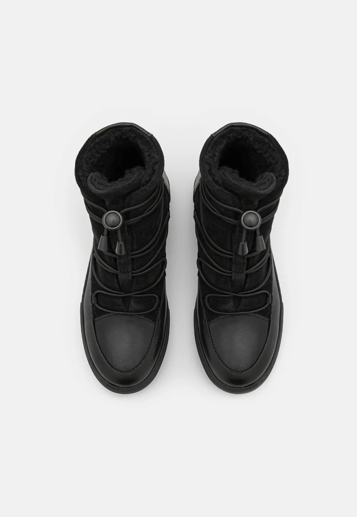 Zign Lace-up Ankle Boots - Black 8 Zign Lace-up Ankle Boots - Black - Image 6