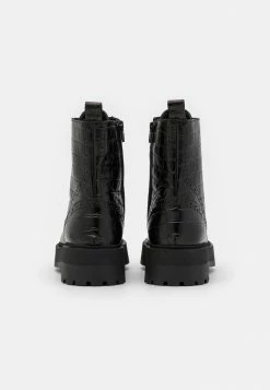 Zign LEATHER - Platform Ankle Boots - Black -Zign 65f4b2efd31848fc9f75a766a34cb9a9