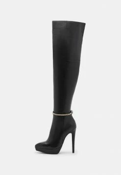 Zign LEATHER - High Heeled Boots - Black -Zign 667379eb385c4876bcf88fff9d654060