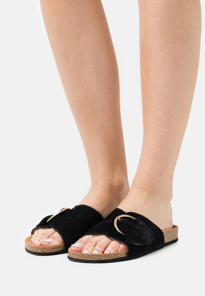 Zign Mules - Black 3 Zign Mules - Black