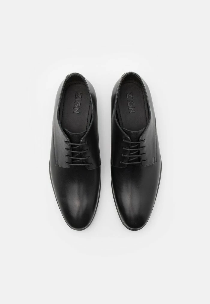 Zign LEATHER - Smart Lace-ups - Black 6 Zign LEATHER - Smart Lace-ups - Black - Image 4