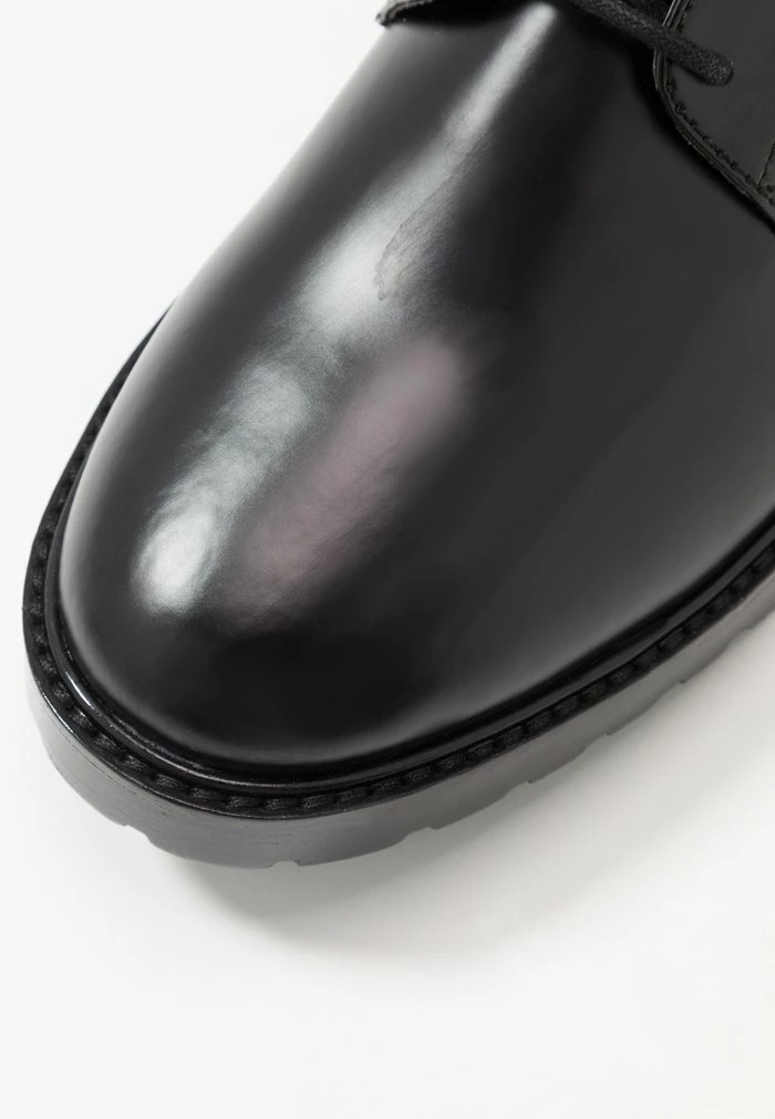 Zign LEATHER UNISEX - Smart Lace-ups - Black 8 Zign LEATHER UNISEX - Smart Lace-ups - Black - Image 6