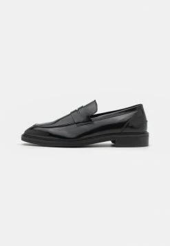 Zign LEATHER - Slip-ons - Black