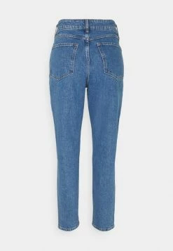 Zign Mom Fit Jeans - Straight Leg Jeans - Blue Denim -Zign 6886293d8c8b414ab28fbe140266de8c