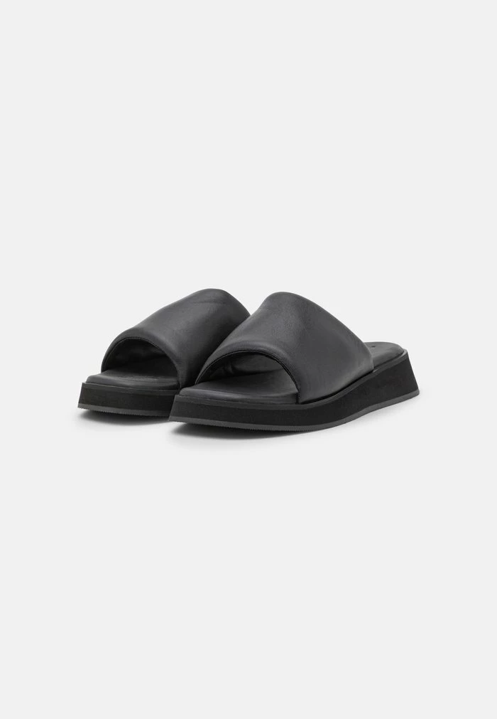 Zign LEATHER - Mules - Black 5 Zign LEATHER - Mules - Black - Image 3