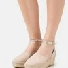 Zign Platform Heels - Beige -Zign 6a05d74df80749a3ad129d423edef48a