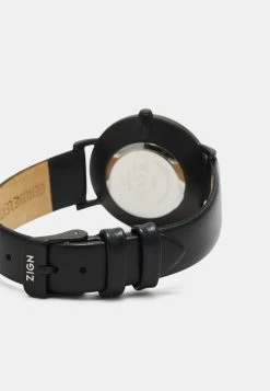 Zign LEATHER - Watch - Black -Zign 6a8e074225be43dbab718383a15ea34e