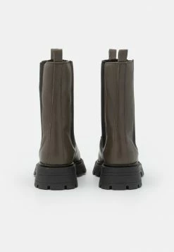 Zign LEATHER - Platform Boots - Khaki -Zign 6cdebfc4864441d5baf373a2378a9364