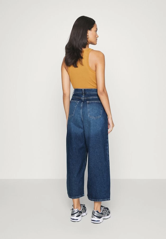 Zign WIDE SHARON - Straight Leg Jeans - Blue Denim 5 Zign WIDE SHARON - Straight Leg Jeans - Blue Denim - Image 3
