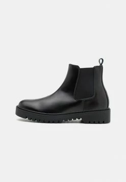 Zign LEATHER - Classic Ankle Boots - Black