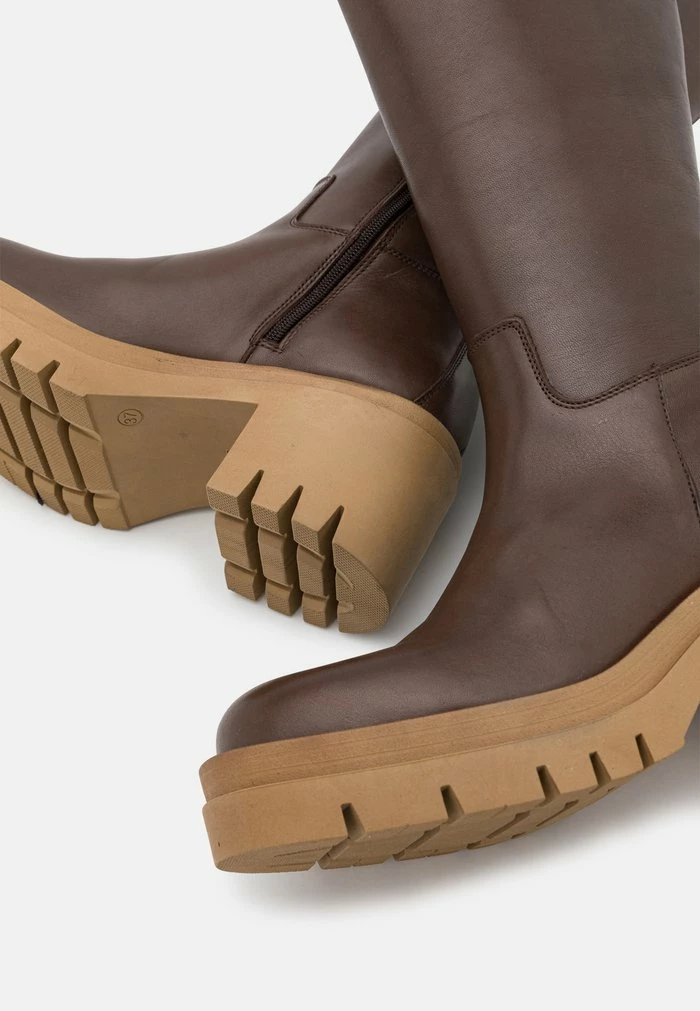Zign LEATHER - Platform Boots - Brown 8 Zign LEATHER - Platform Boots - Brown - Image 6