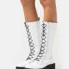 Zign LEATHER - Lace-up Boots - White