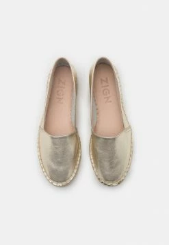 Zign LEATHER - Espadrilles - Gold -Zign 6fa3639029cc4efbb854e175bd291034