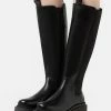 Zign LEATHER - Platform Boots - Black -Zign 7357443e8e814ecc9c2cf78da1c2684d