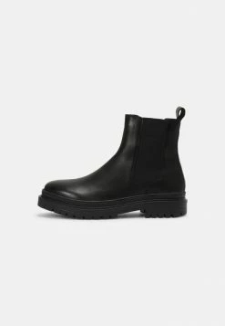 Zign LEATHER - Classic Ankle Boots - Black
