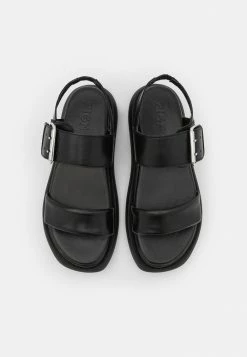 Zign LEATHER - Platform Sandals - Black -Zign 744fee3189e24d22927eacba1717dfbb