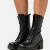 LEATHER REDEZIGN - Platform Ankle Boots - Black 1 LEATHER REDEZIGN - Platform Ankle Boots - Black -Zign 74b3618e8d3949b2ae98c5313a142ec7