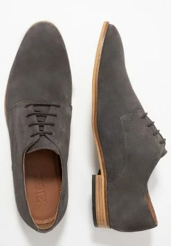 Zign LEATHER - Smart Lace-ups - Dark Gray 15 Zign LEATHER - Smart Lace-ups - Dark Gray -Zign 756510edba64443cb0aeb017b8200820