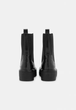 Zign LEATHER - Platform Ankle Boots - Black -Zign 7592c85543f6458a82eea2a913e34aa1