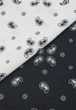 Zign UNISEX 2 PACK - Foulard - Black/white -Zign 764d10a8f79248648884afbea6906bbd