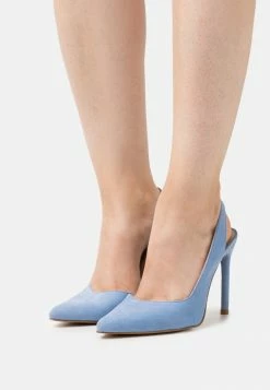 Zign LEATHER - Classic Heels - Light Blue