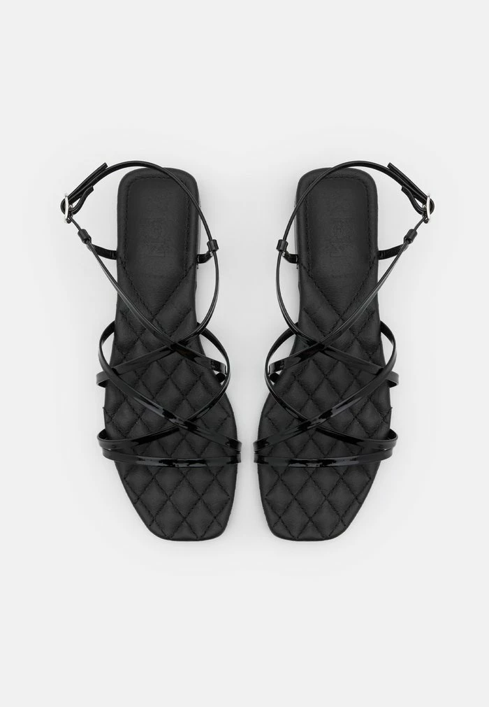 Zign LEATHER - Sandals - Black 8 Zign LEATHER - Sandals - Black - Image 6