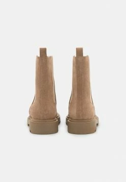 Zign LEATHER WINTER BOOT - Classic Ankle Boots - Beige -Zign 78c6ec7425de4400a9d8b2bcf6b8604e