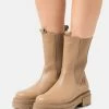 Zign LEATHER - Boots - Beige -Zign 78e1fe97ce8849349c6a3d3d5a577b02